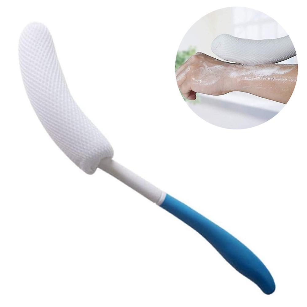 Ddyyhe Long Handle Bath Brush, Bath Body Brush, Easy Reach Anti-slip Curve Handle Body Brush For Seniors,suitable For Elderly/pregnant Aid Bathing ...