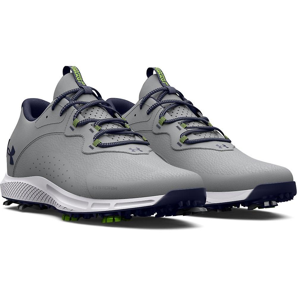 Men's Under Armour Charged Draw 2 Wide Golf Shoes Mod Gray Uk7.5