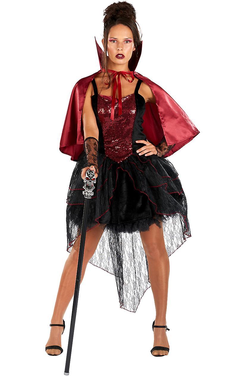 Orion Costumes Womens Vampiress Sexy Halloween Fancy Dress Costume Red Small