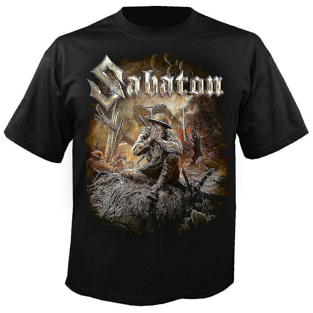 Cryin Sabaton The Great War T Shirt High Quality L