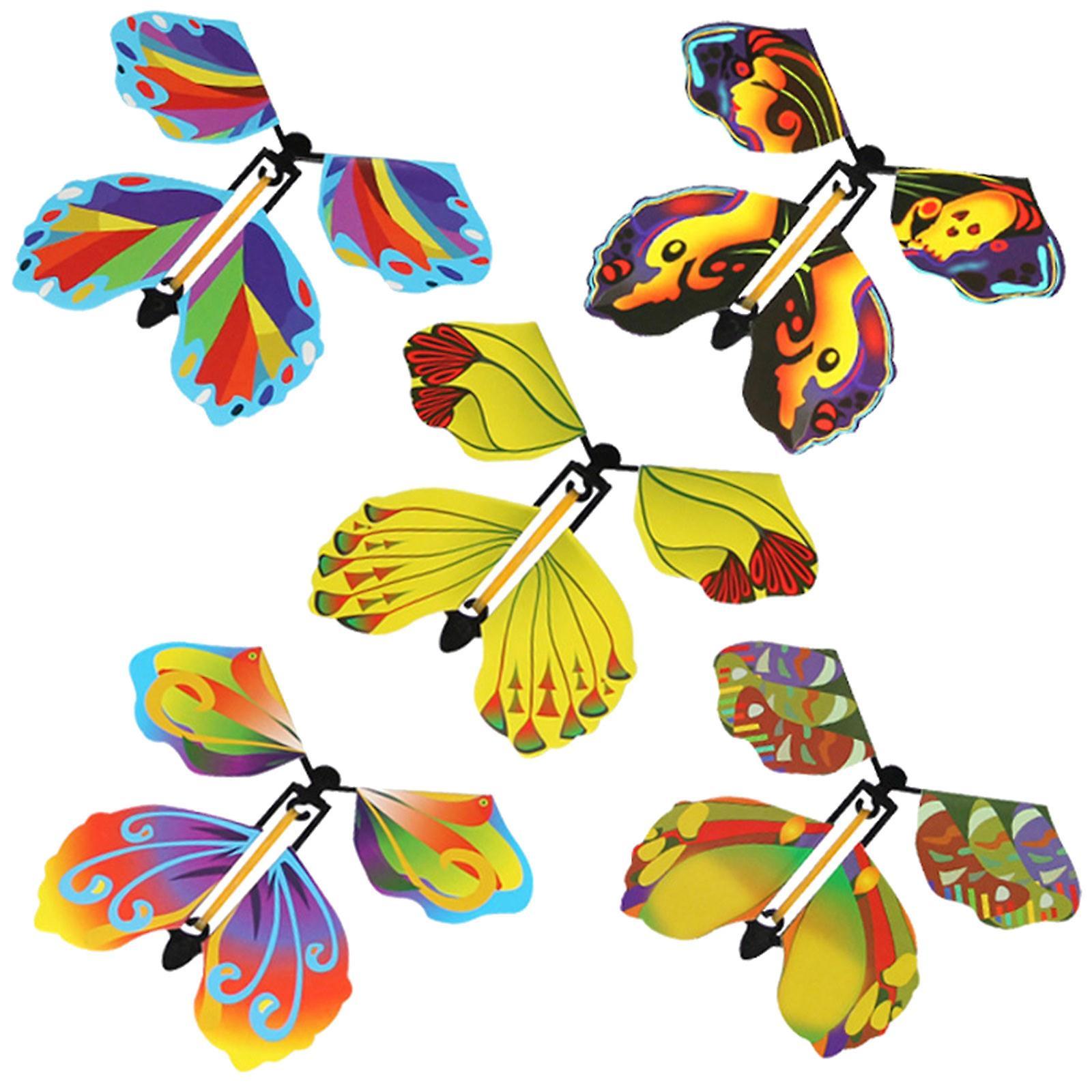 Hefansi 10PC Flying Butterfly Flying Bookmark