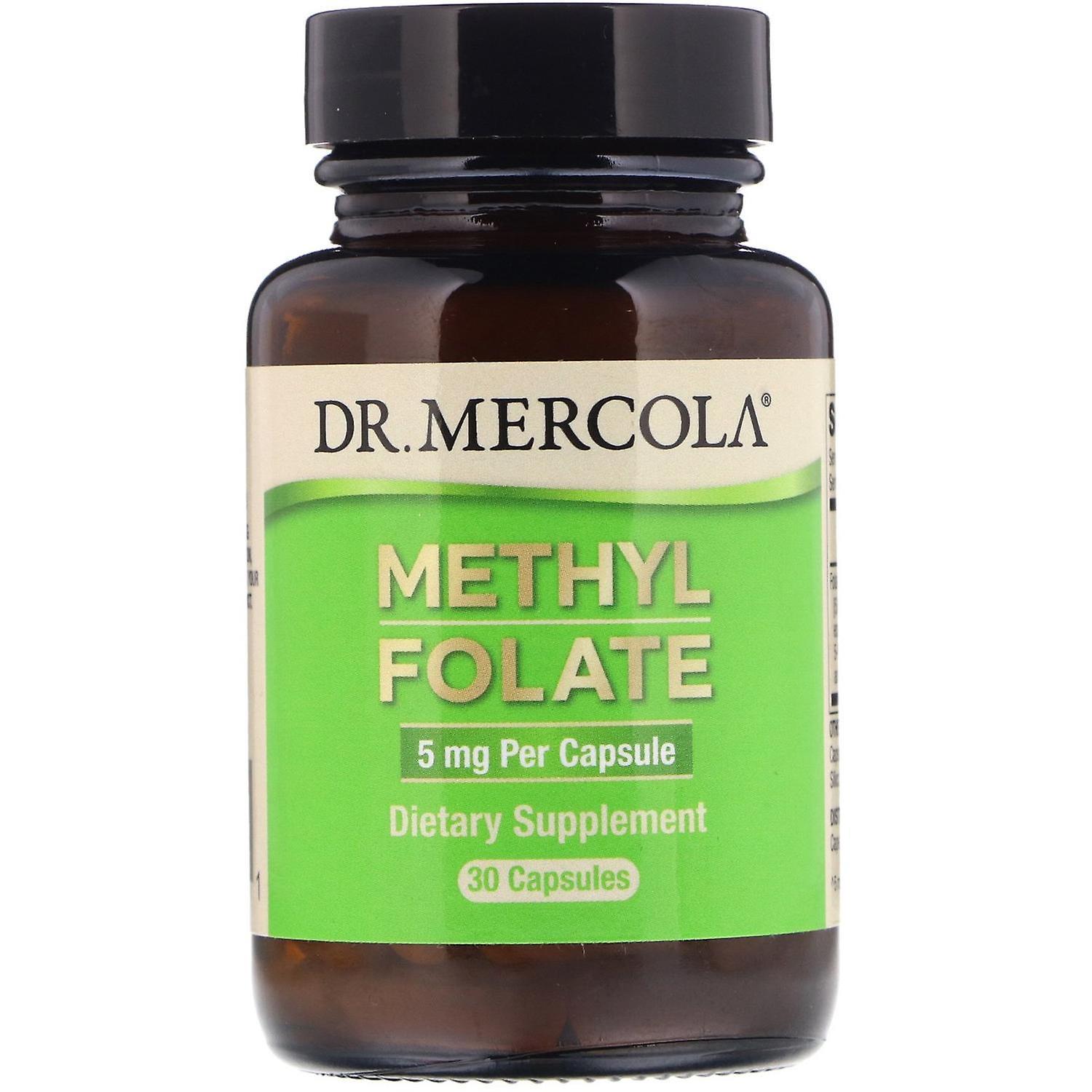 Dr. Mercola, Methyl Folate, 5 mg, 30 Capsules