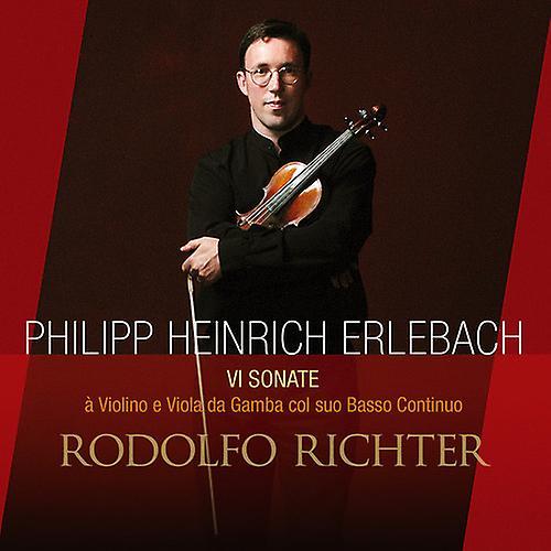 Linn Records Rodolfo Richter - Erlebach VI Sonate  [COMPACT DISCS] USA import