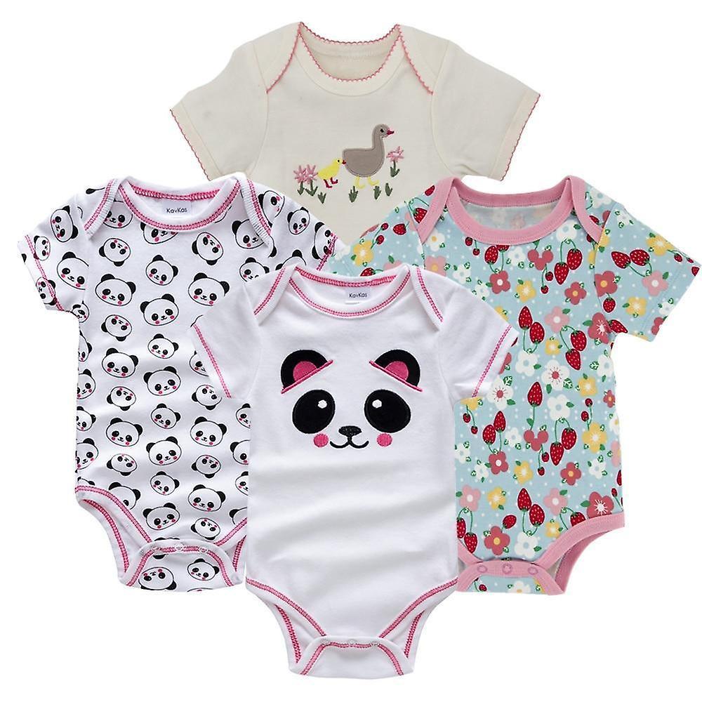 Slowmoose Short Sleeve Sleepwear For Newborn Babies 6M