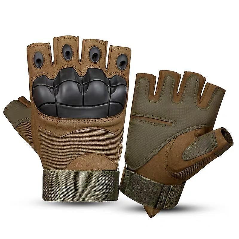 Slowmoose Military Tactical Full Finger Men Glove-s XL / Half Army Green