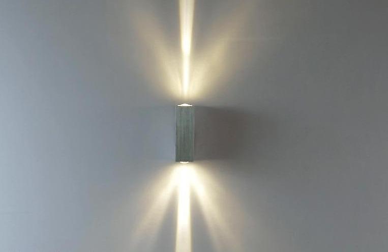 Slowmoose Modern Led Wall Lamp - Aluminum Up / Down Light Nature white 2x3w