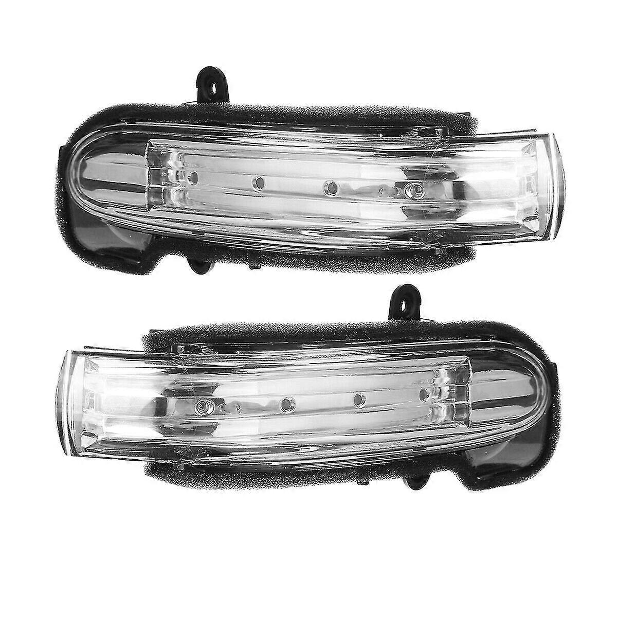 Asiv Pair Rearview Mirror Turn Signal Light Indicator Lamp For W203 C-class C280 C320 C350 Left & Right