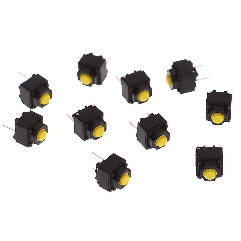 He Fei Mao Qiang Dian Zi Shang Wu You Xian Gong Si 10pcs Mute Button 6*6*7.3mm Silent Switch Micro Mouse Button Switch HFMQV One Size