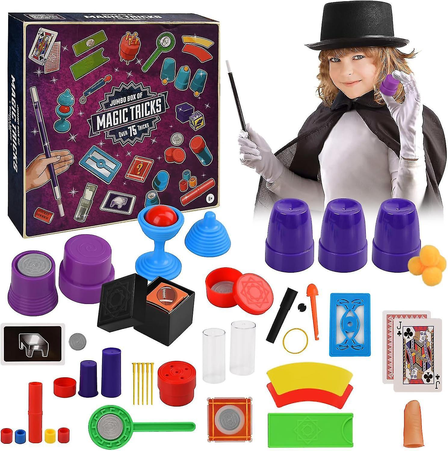 Banmo Magic Set For Kids, Magic Props Kit, Magic Tricks For Kids, Magician Set , Magic Tricks Gifts For Age 6+