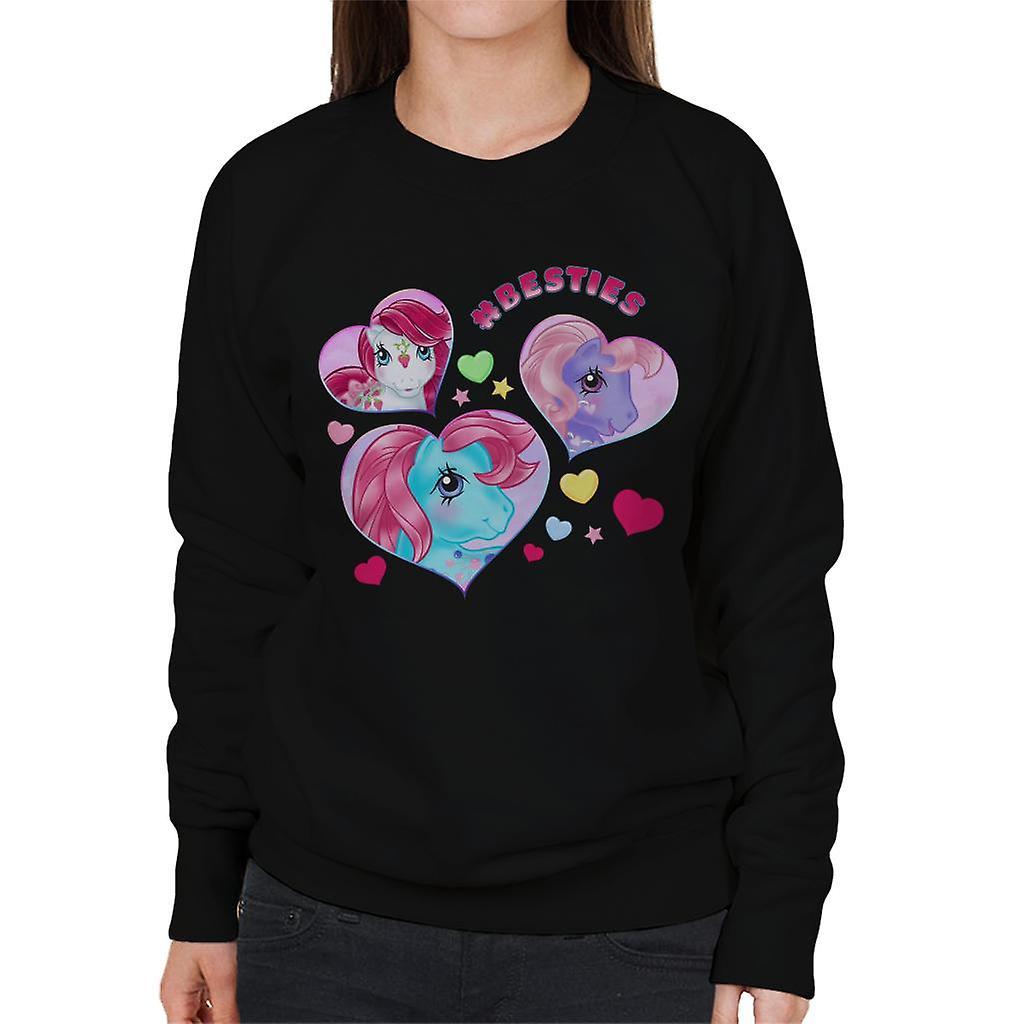 My Little Pony Hashtag Besties Women's Sweatshirt Black XX-Large