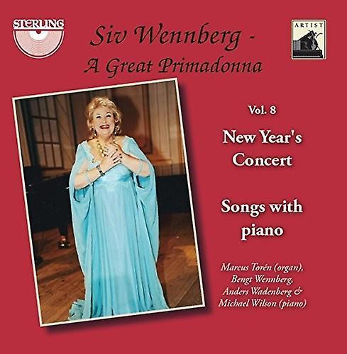 Sterling Kjerulf / Puccini / Toren / Wennberg / Wadenberg - Siv Wennberg: A Great Primadonna, Vol. 8 New Year's Concert  [COMPACT DISCS] USA import