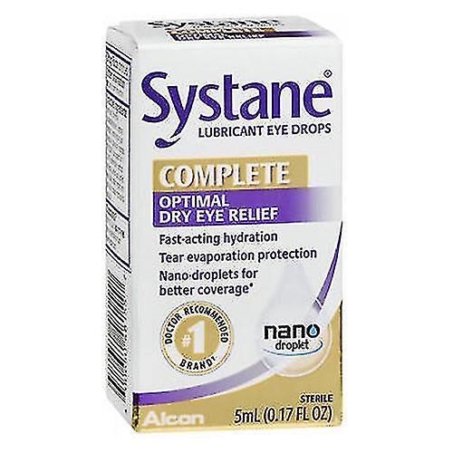 Systane Complete Optimal Dry Eye Relief Lubricant, 5 Ml (Pack of 1)