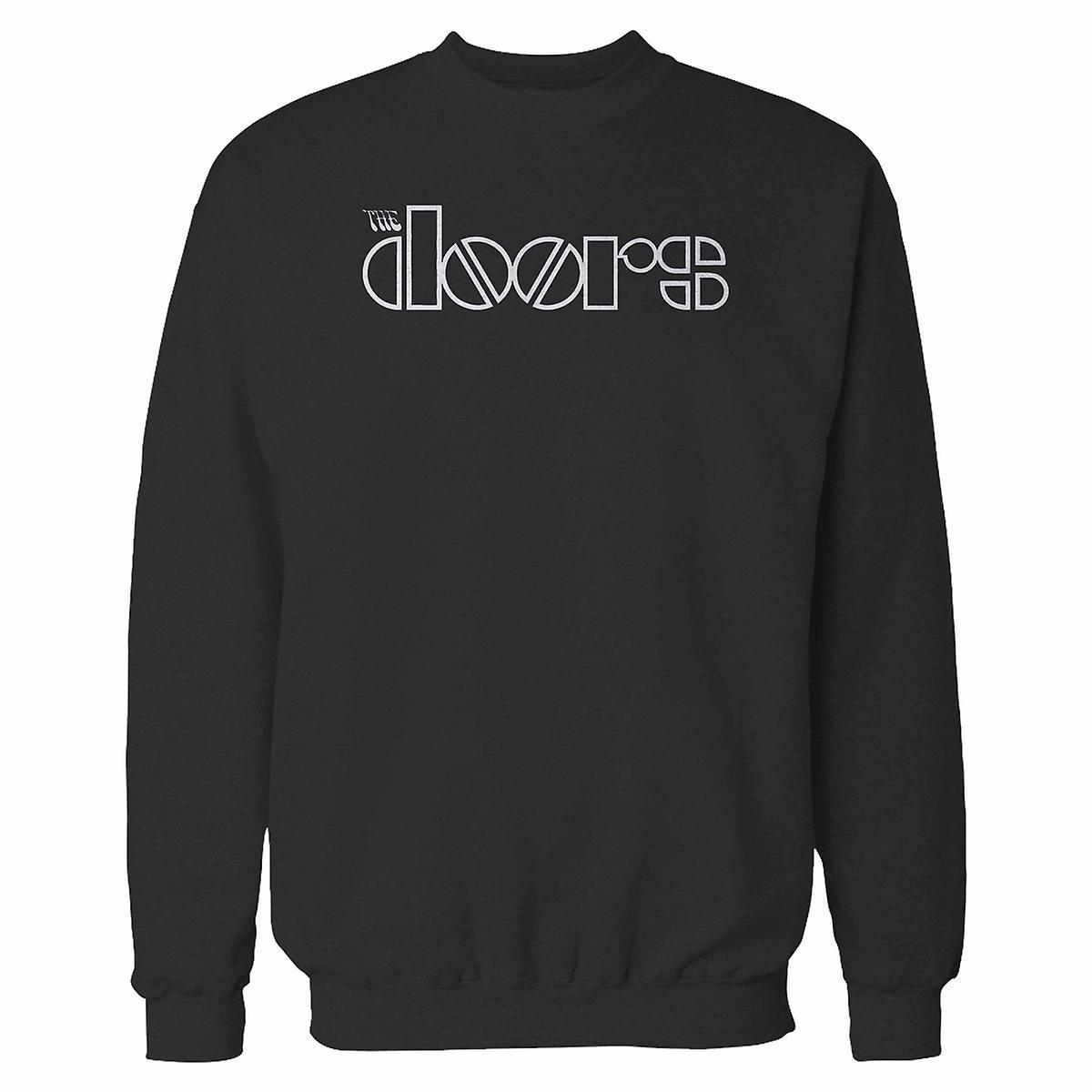 Gildan The Doors Logo Crewneck Sweatshirt M