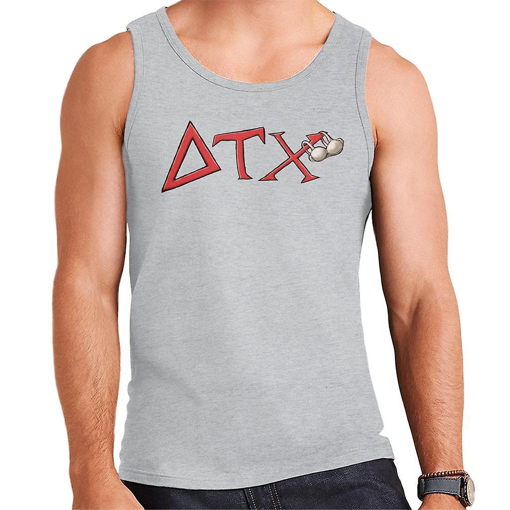 Animal House DTX Red Logo Men's Vest Heather Grey X-Large