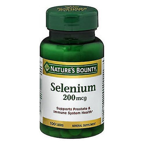 Natures Bounty Nature's Bounty Natural Selenium,200 mcg ,100 Tablets (Pack of 1)