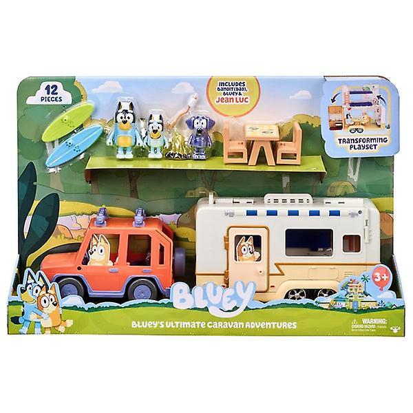 Moose Bluey's Ultimate Caravan Adventures Playset