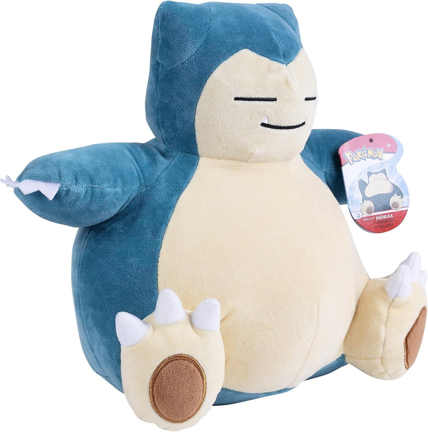 Heyone Snorlax Plush Stuffed Animal Toy - Large 12" - Officially Licensed - Great Gift For Kids