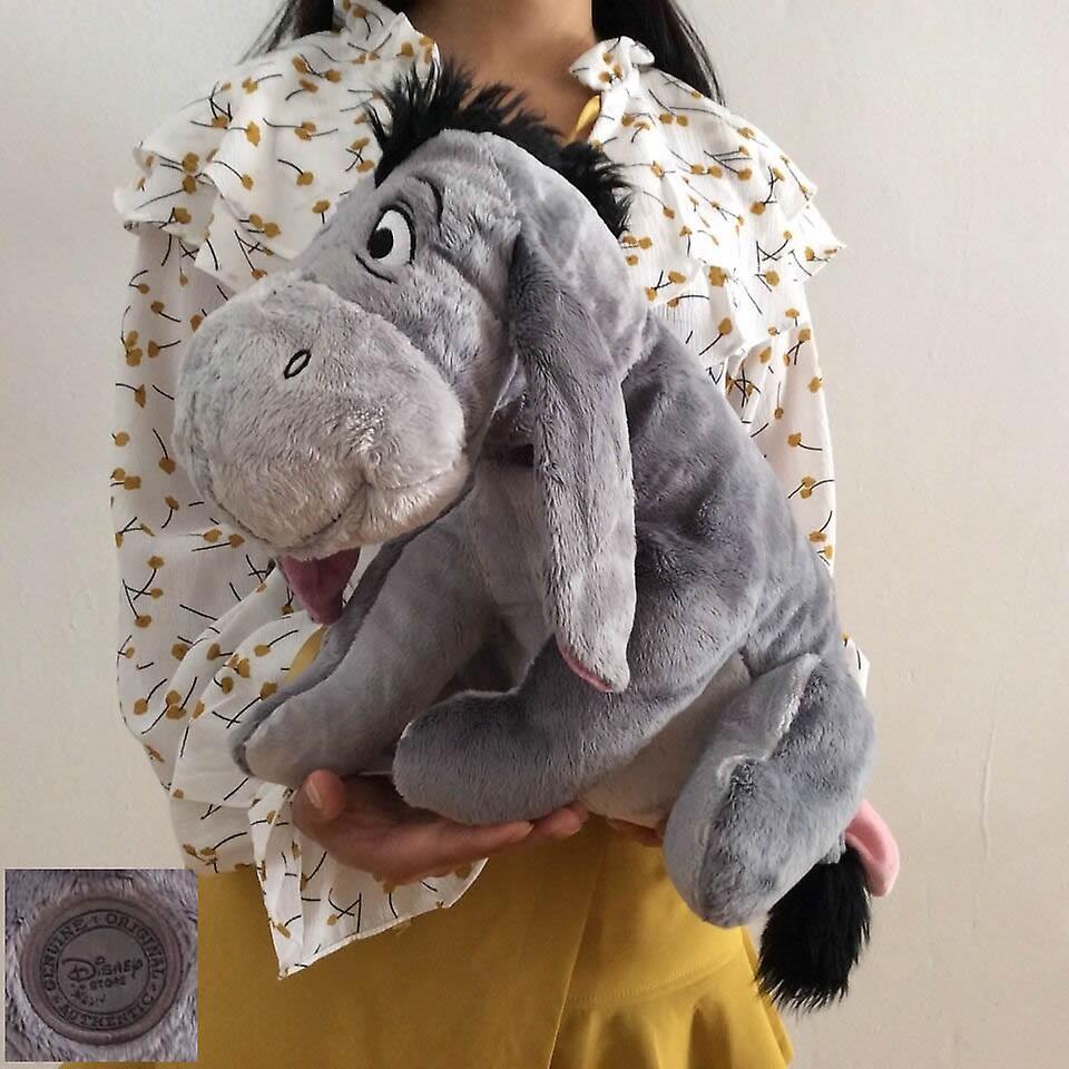 Scvvd Free shipping Eeyore Donkey Winnie Bear Tigger Tiger Piglet Pig And Rabbit Roo Plush Toys Cute Stuff Gray Eeyore 36cm 36cm-48cm