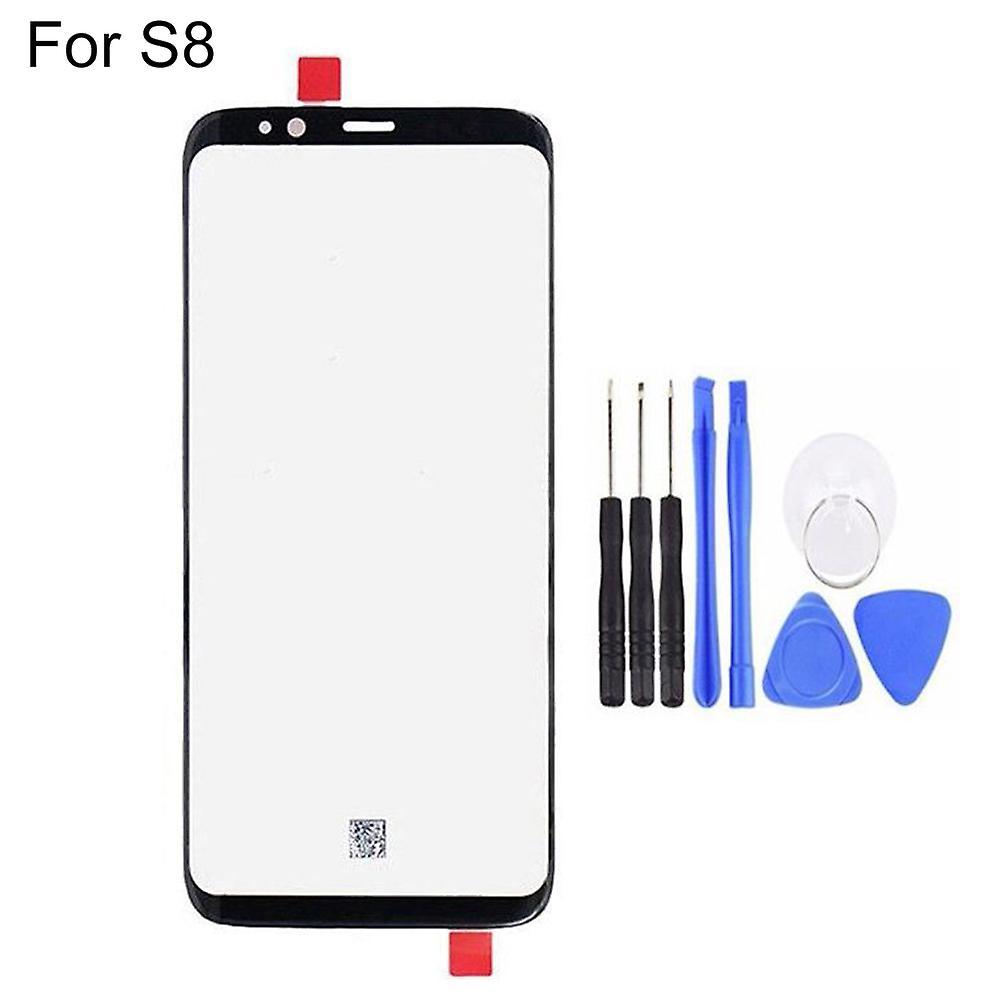 Cremlank Front Outer Touch Screen Glass Lens Replacement for Samsung Galaxy S8 S8Plus