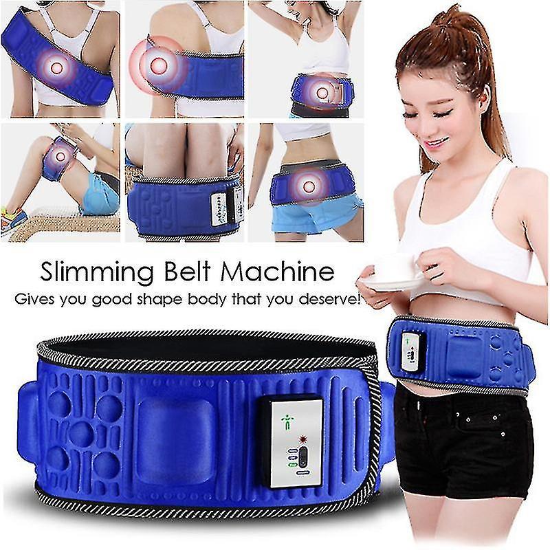 Guangzhou Yunlan Trading Co., Body Electric Vibrating Massager 5 Motors Slimming Belt Body Waist Leg Slimming Fat Burning Weight L