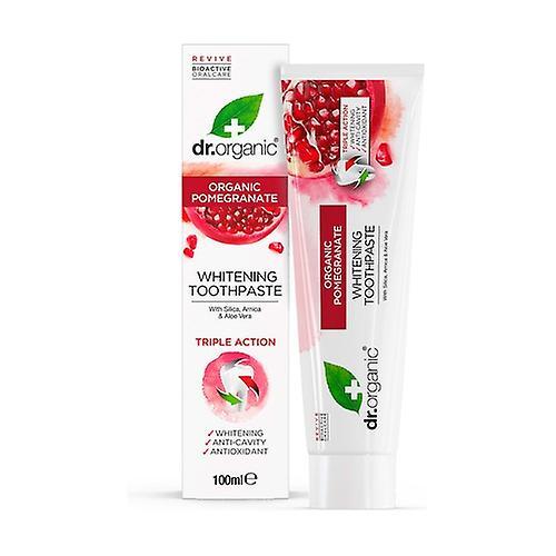 Dr Organic Organic Pomegranate Toothpaste 100 Ml