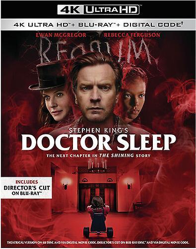 Warner Home Video Doctor Sleep  [ULTRA HD BLU-RAY REGION: A USA] With Blu-Ray, 4K Mastering, 2 Pack USA import