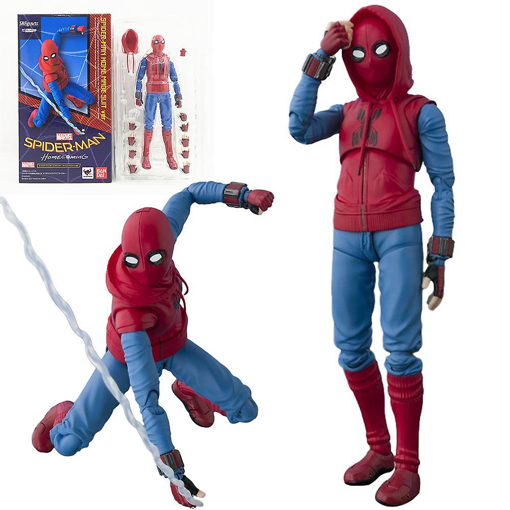 Manchalk Spider-man Home Coming Action Figures With Replacements Kit Set, All Joints Movable Model Toy Gifts For Kids Boys Girls