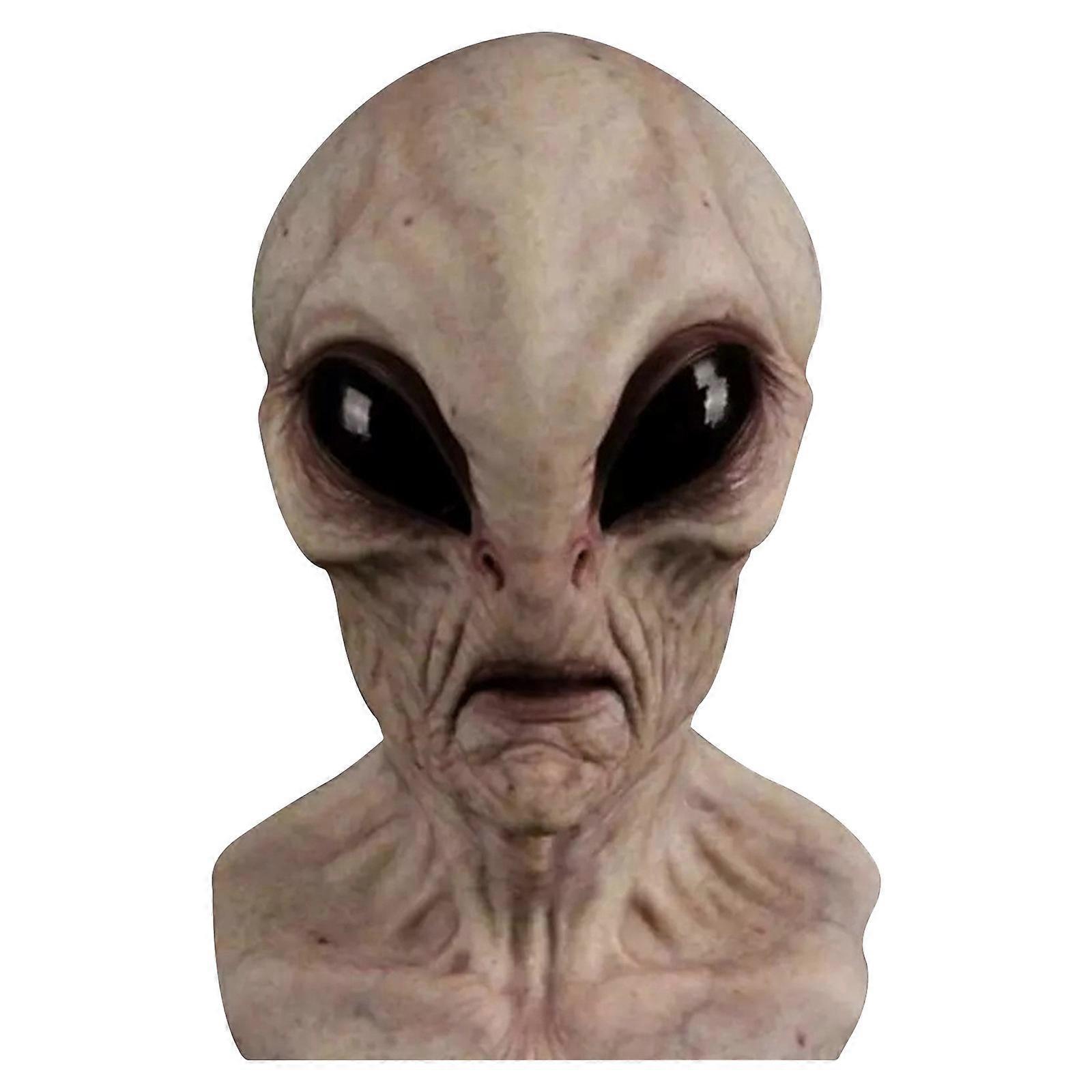 Kakanwo Halloween Costumes Alien Mask Halloween Alien Horror Mask E