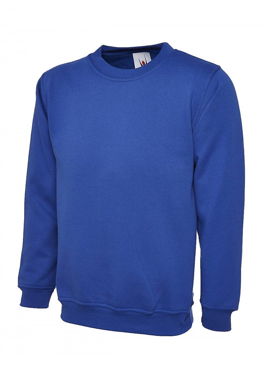 Men's Uneek Olympic Sweatshirt UC205 Royal L