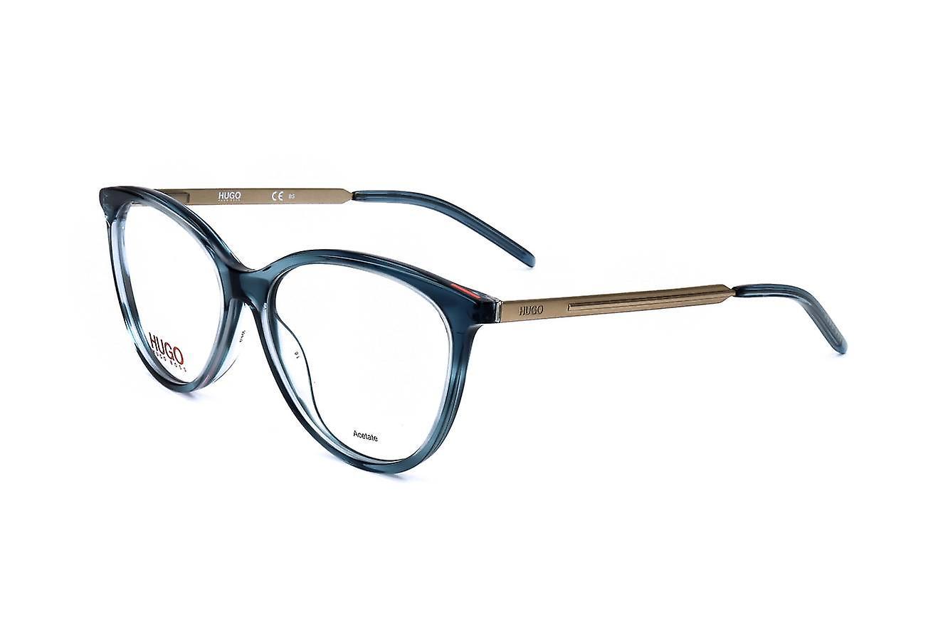 Eyewear Frames Hugo HG 1107 38I BLUE HORN 53/15/140 WOMAN 53 mm