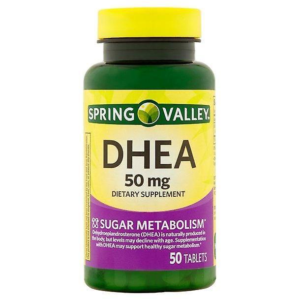 Spring Valley Dhea Tablets, 50 Mg, 50 Count