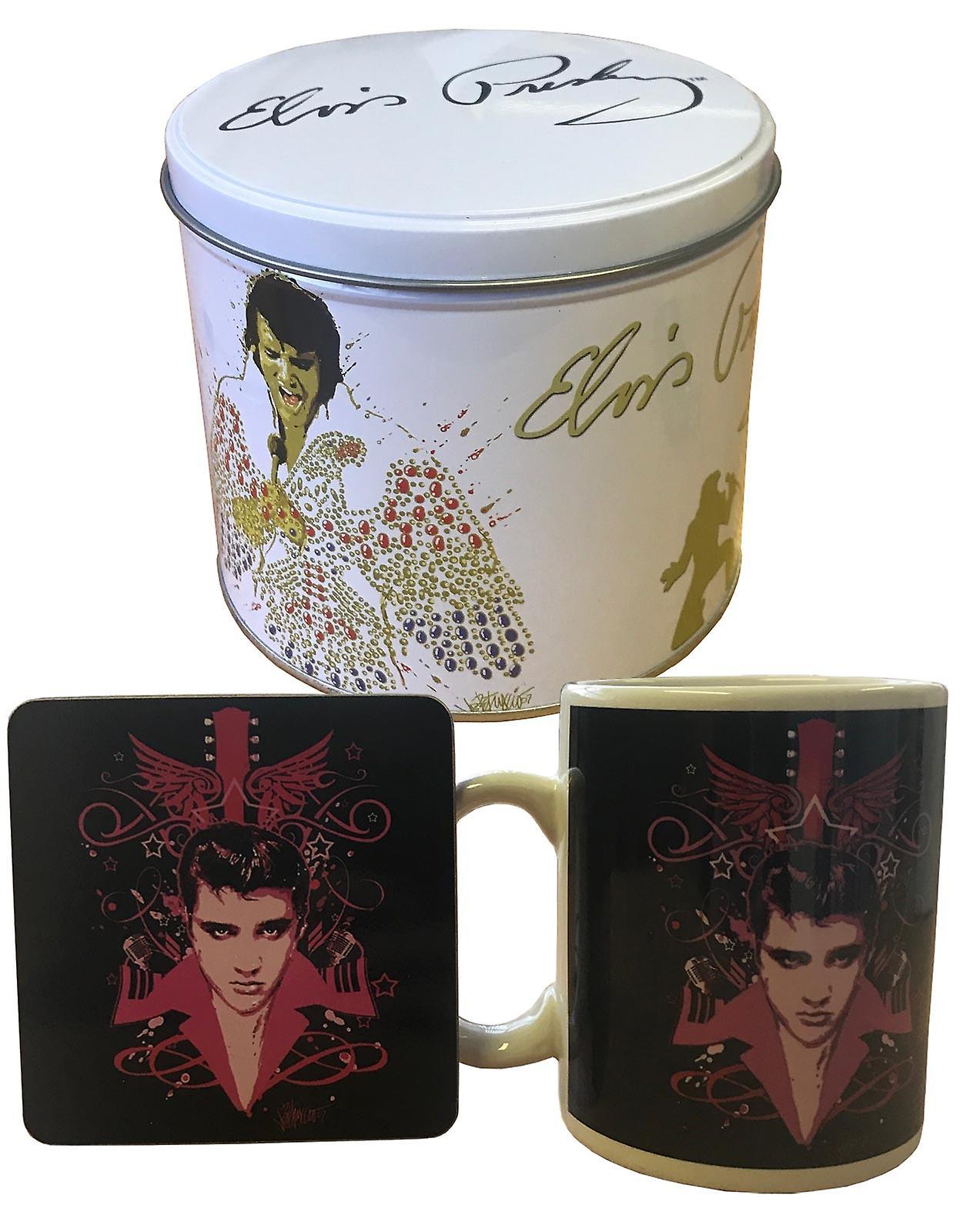 Mug and Coaster Let It Shine Presentation Tin Gift Set