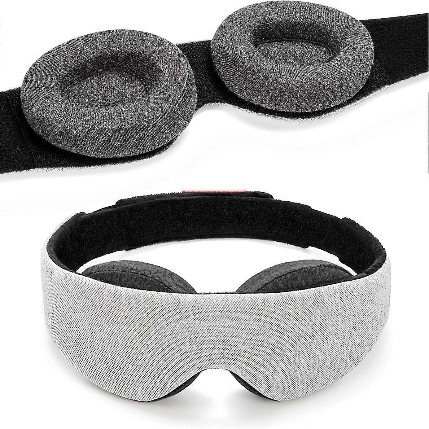 Szczw Sleep Mask - Masque pour les Yeux  Blackout - Aucune Pression Oculaire - Coupe Ajustable pour les Yeux - Masque de Sommeil pour les Dormeurs ...