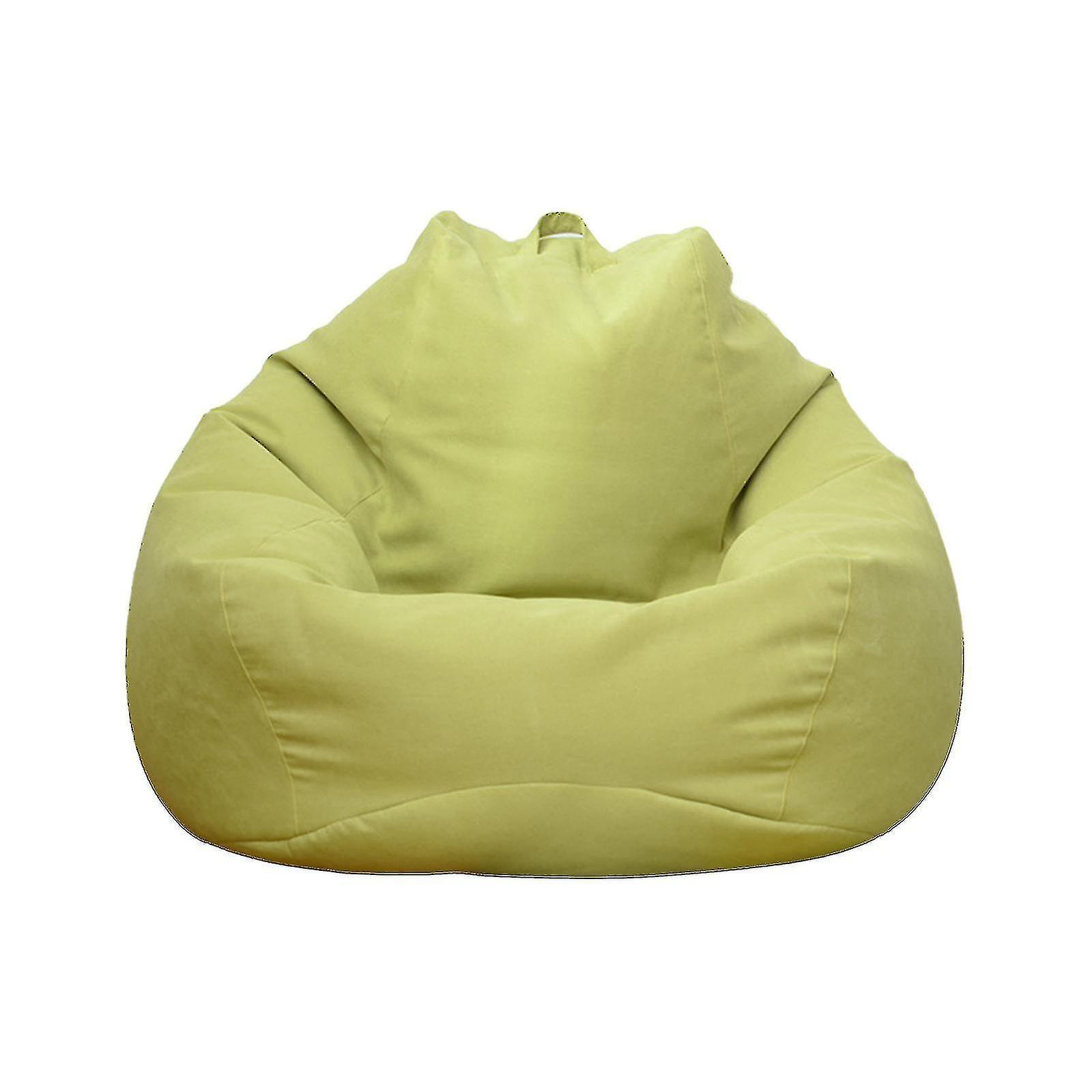 Cryin Brand New Extra Large Bean Bag Chairs Couch Sofa Cover Indoor Lazy Lounger For Adults Kids Hotsale! Green 90 * 110cm