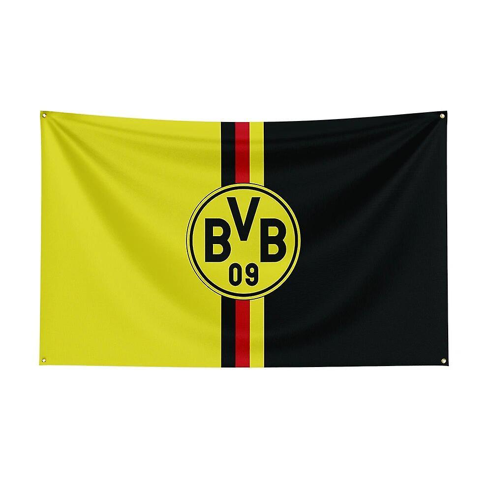 Scitoo 3x5 Borussia Dortmund Flag Polyester Printed Racing Sport Banner For Decor 1 Green 120 x 180cm