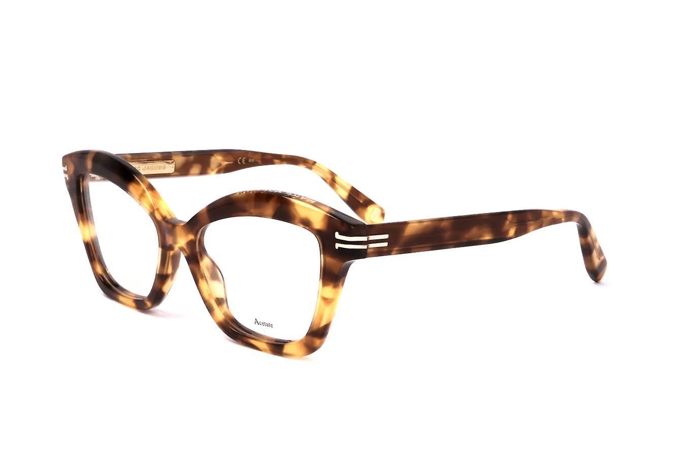 Eyewear Frames Marc Jacobs Runway MJ 1032 HJV HAVANA YELLOW 51/16/140 WOMAN Brown 51 mm