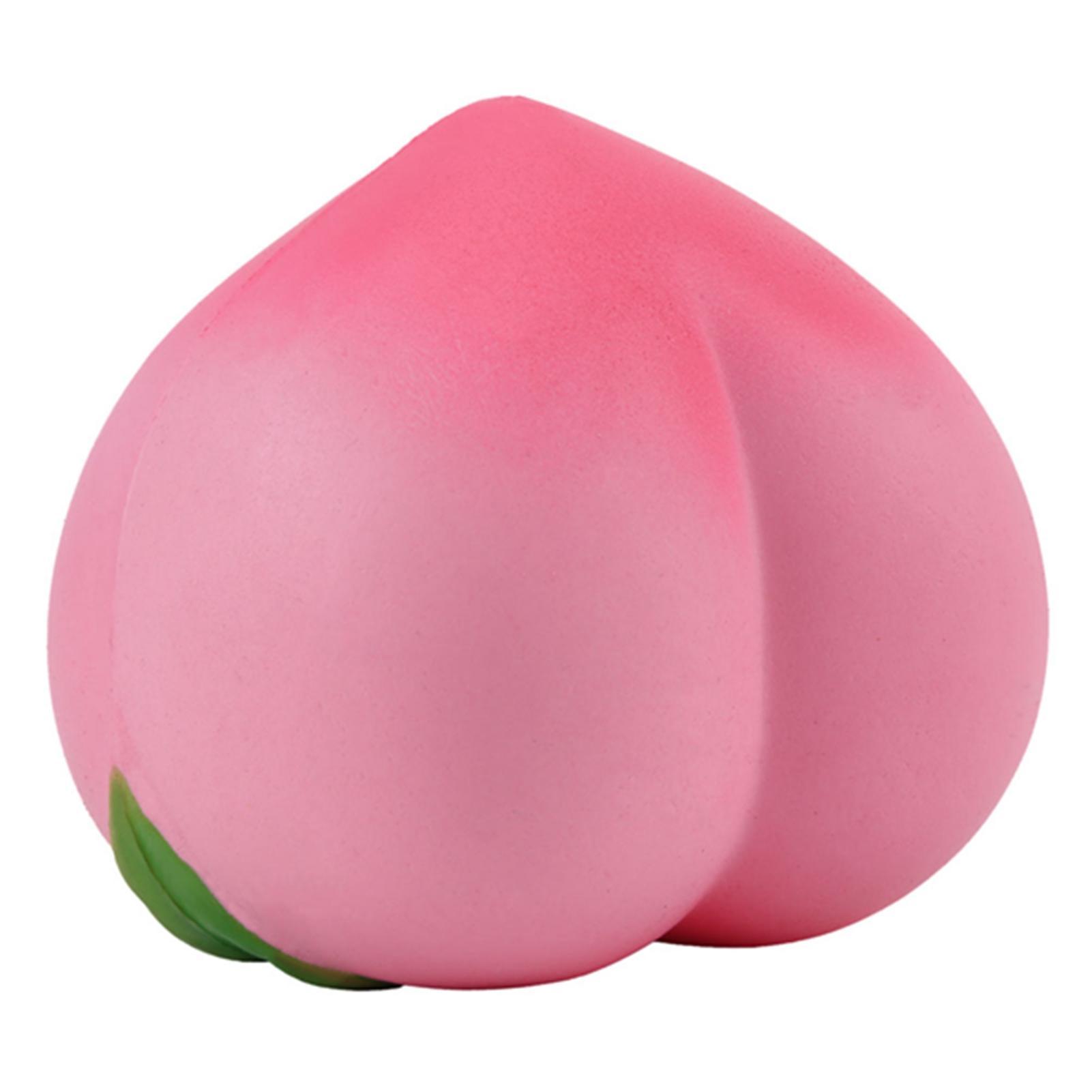 Peach Squishy Toy Scented Peach Fruit Squishy Slow Rising Soft Kids Toy Stress Relieve Gift