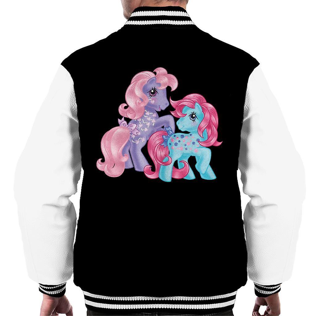 My Little Pony Friendship Men's Varsity Jacket Black/White X-Large