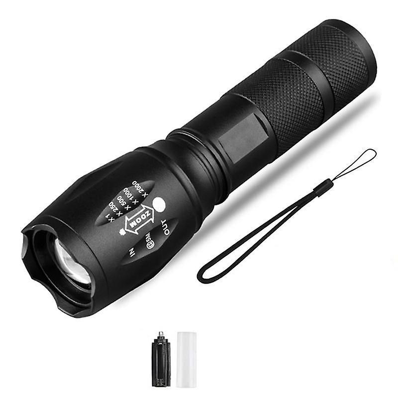 Slowmoose Ultra Bright, Waterproof And 5 Mode Zoomable-mini Torch For Camping L2-8000 Lumens