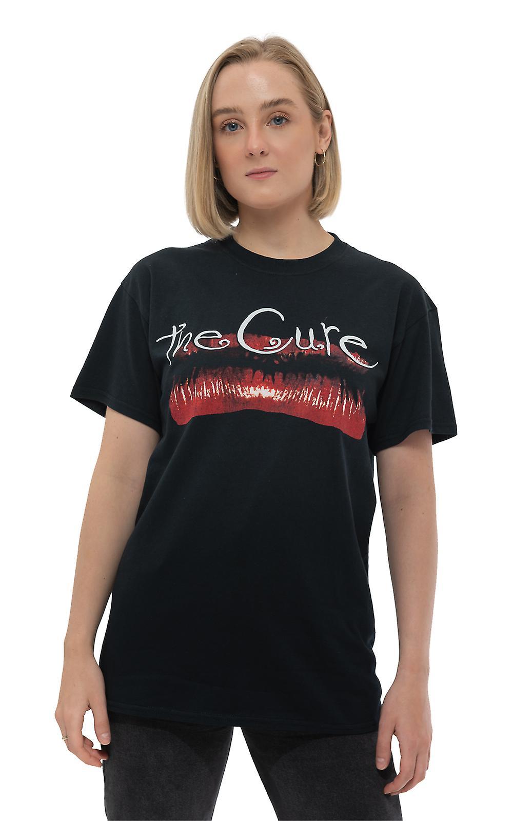 The Cure Kiss Me Kiss Me T Shirt Black S