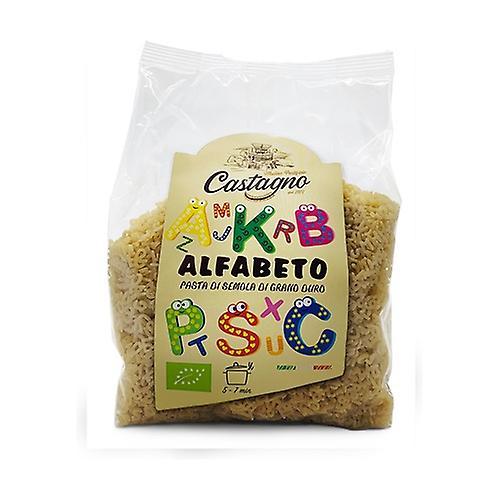 Castagno Eco durum wheat alphabet soup 500 g