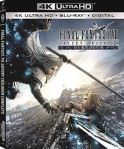 Sony Pictures Final Fantasy VII: Advent Children Complete  [ULTRA HD BLU-RAY REGION: A USA] With Blu-Ray, 4K Mastering, Digital Copy, Dolby USA import