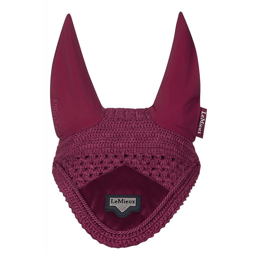 LeMieux Lemieux Loire Satin Fly Hood - Mulberry Medium