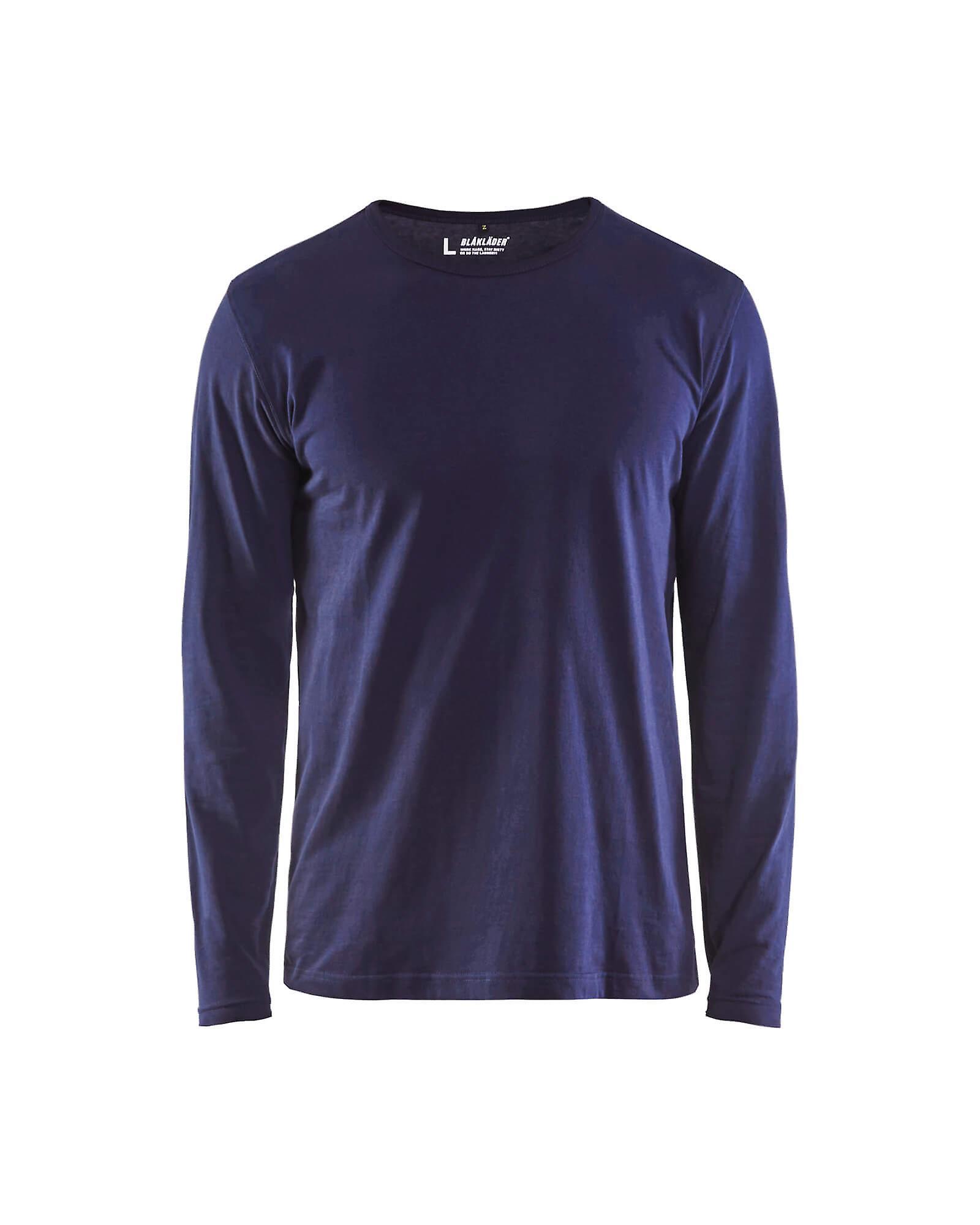 Blaklader 3500 long sleeve t-shirt - mens (35001042) Navy blue Xxxl