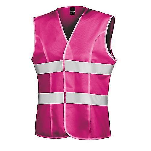 Result Womens/Ladies Reflective Safety Tabard Fluorescent Yellow M