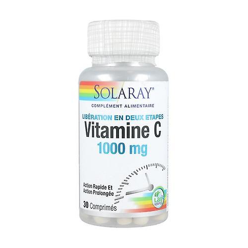 Solaray Vitamin C 1000 Mg 30 tablets