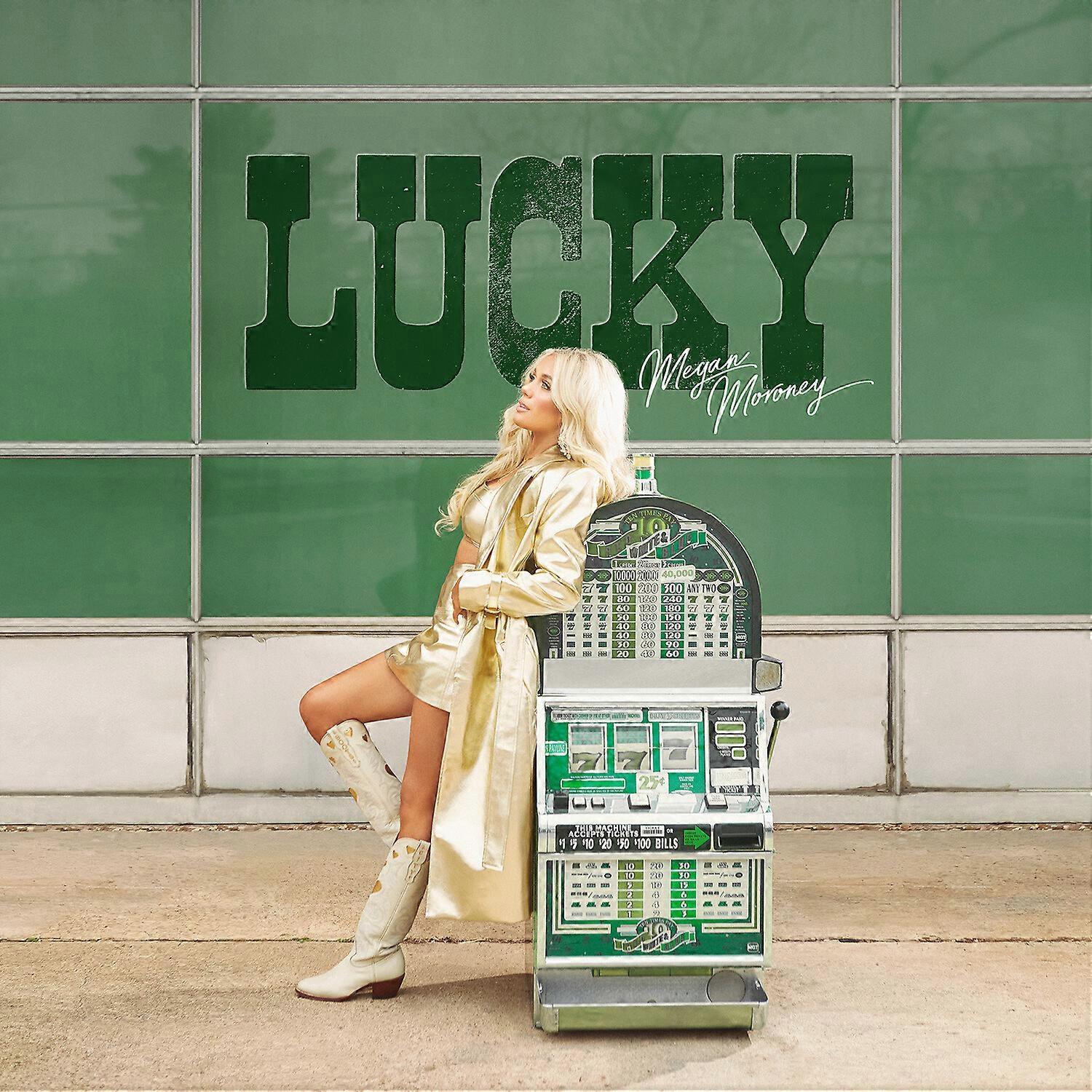 Columbia Records Megan Moroney - Lucky  [VINYL LP] Explicit, Clear Vinyl, Green USA import