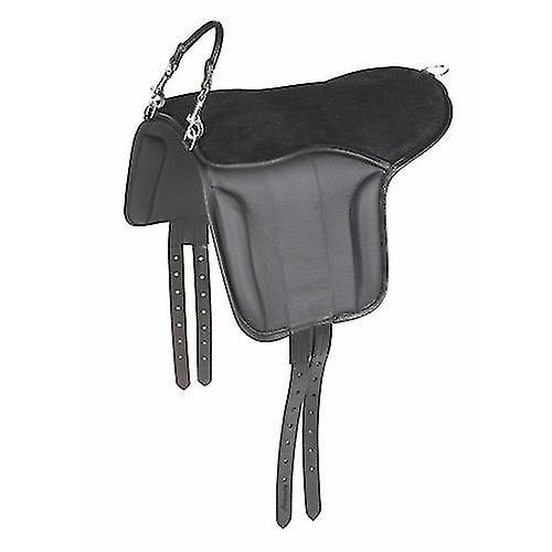 Aviemore Leather Pony Saddle Pad Havana One Size