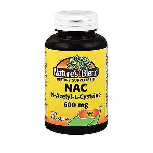 Nature's Blend  Nac Capsules,600 mg ,100 Tabs (Pack of 1)