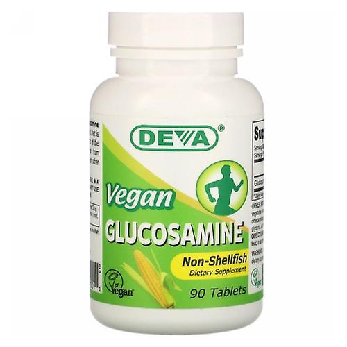 Deva Vegan Vitamins Vegan Glucosamine, 90 Tab (Pack of 1)